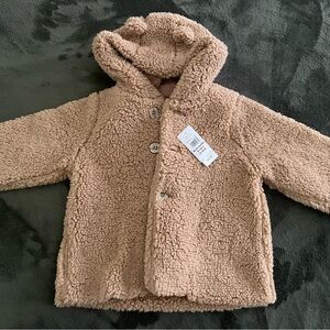 Baby Gap Tan Fleece Kids Jacket